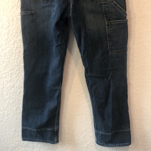 Carhartt Slim Straight Womens 4 Denim Jeans - Picture 10 of 12